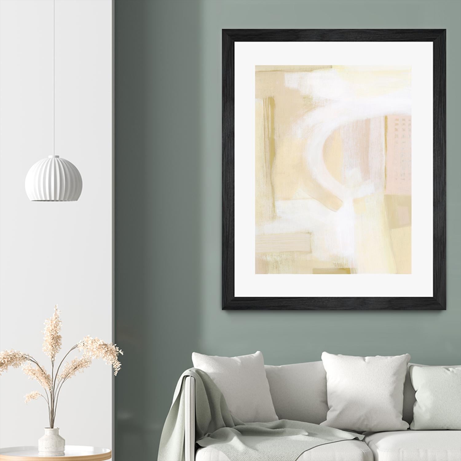 Urban Peach II by Grace Popp on GIANT ART - pink abstract abstract
