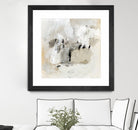 Neutral Brushstrokes II by Victoria Barnes on GIANT ART - beige abstract abstract