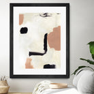 Dialogue I by Victoria Barnes on GIANT ART - beige abstract abstract 