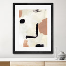 Dialogue I by Victoria Barnes on GIANT ART - beige abstract abstract 