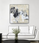 Neutral Exercise I by Jennifer Goldberger on GIANT ART - white abstract abstract 