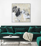 Neutral Exercise I by Jennifer Goldberger on GIANT ART - white abstract abstract 