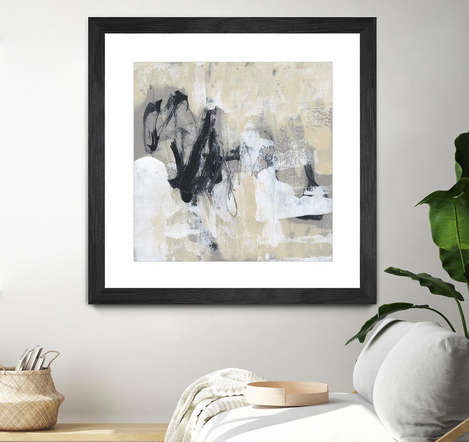 Neutral Exercise I by Jennifer Goldberger on GIANT ART - white abstract abstract 