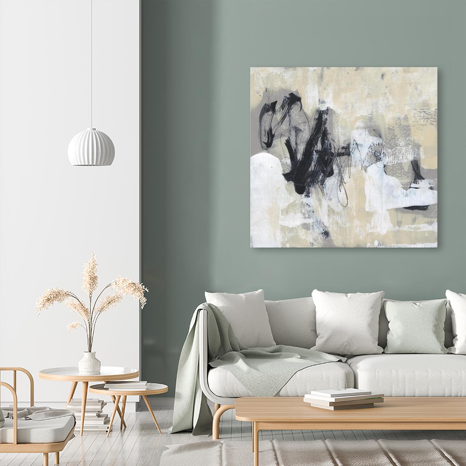 Neutral Exercise I by Jennifer Goldberger on GIANT ART - white abstract abstract 