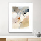 Neutral Scrawl I by Victoria Barnes on GIANT ART - beige abstract abstract