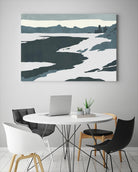 Cutter Island IV by Jacob Green on GIANT ART - green landscapes & seascapes abstract 