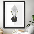 Marbled Deco I by Sabrina Balbuena on GIANT ART - gold abstract abstract