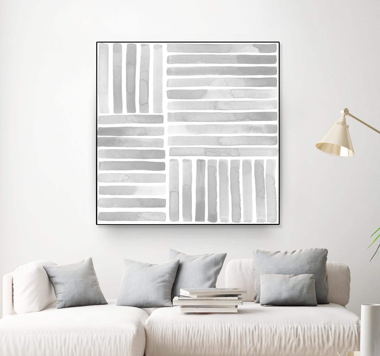 Muted Eccentricities I by Grace Popp on GIANT ART - white abstract