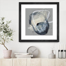 Tandem Loops I by Jennifer Goldberger on GIANT ART - beige watercolour abstract