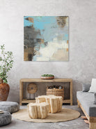 Printed Thither II by Sue Jachimiec on GIANT ART - gold abstract