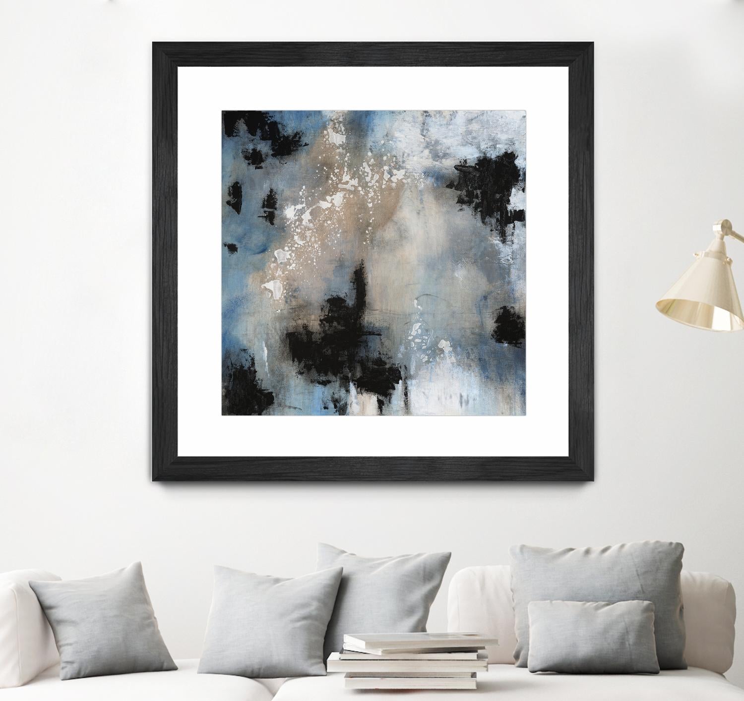 Embellished Shifting Motion II by Tim OToole on GIANT ART - blue abstract abstract