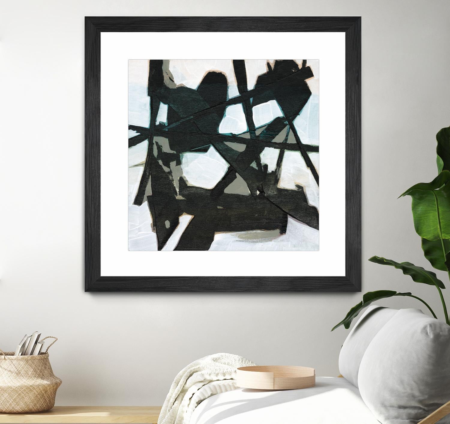 Ode an Kline V by Jennifer Goldberger on GIANT ART - blue abstract abstract