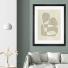 Soft Shape II by Emma Caroline on GIANT ART - beige abstract abstract 