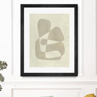 Soft Shape II by Emma Caroline on GIANT ART - beige abstract abstract 