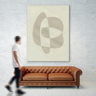 Soft Shape III by Emma Caroline on GIANT ART - beige  abstract abstract 