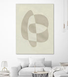 Soft Shape III by Emma Caroline on GIANT ART - beige  abstract abstract 