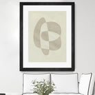 Soft Shape III by Emma Caroline on GIANT ART - beige  abstract abstract 
