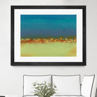 Harbor Light III by Sharon Gordon on GIANT ART - blue abstract