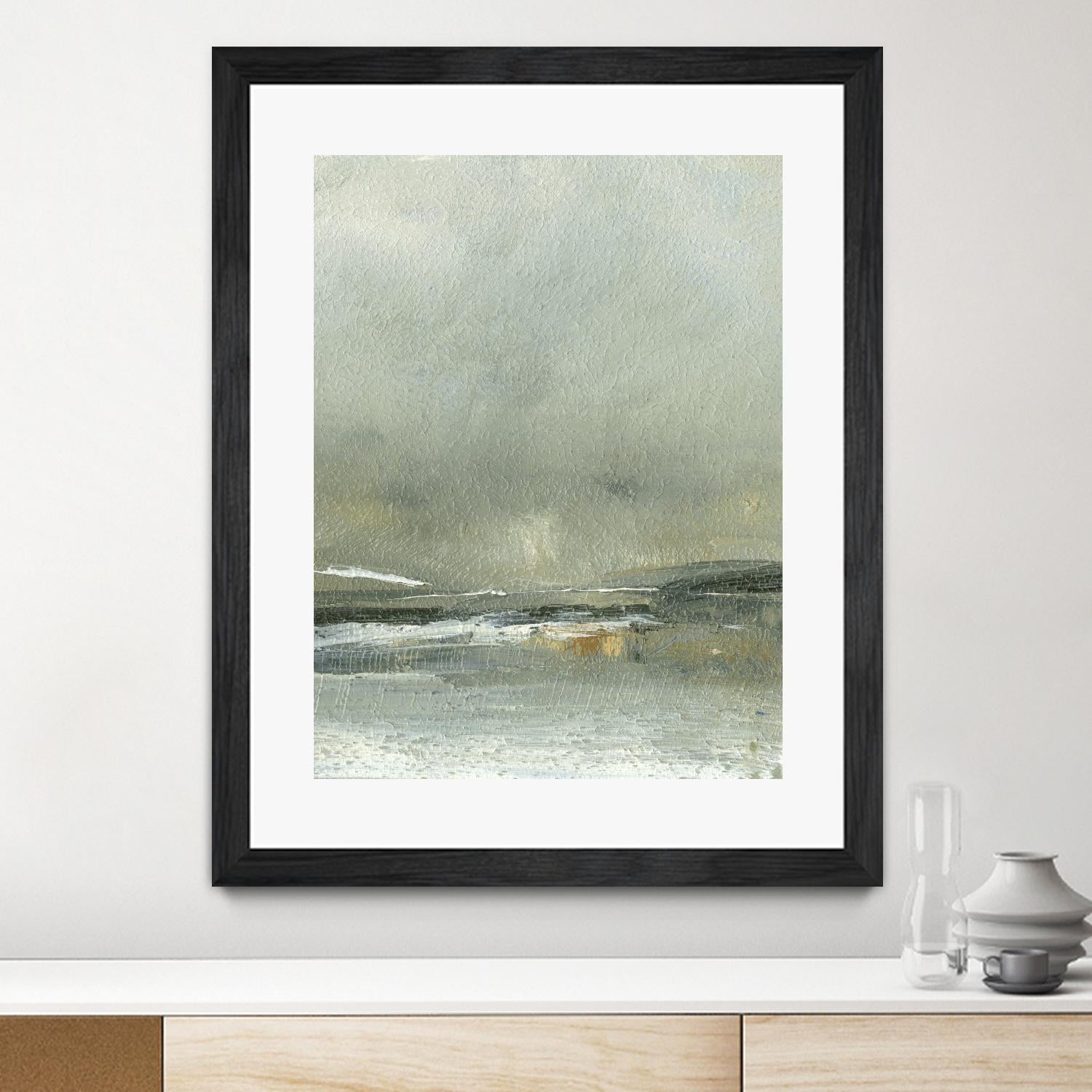 Wander IV by Sharon Gordon on GIANT ART - blue abstract