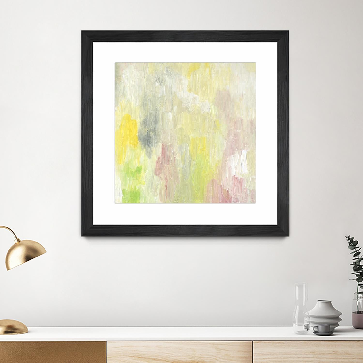 Buoyant Awakening II by Lisa Choate on GIANT ART - pink abstract