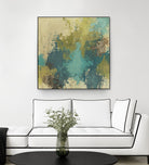 Blue Monday I by June Erica Vess on GIANT ART - green abstract