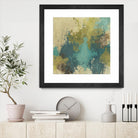 Blue Monday I by June Erica Vess on GIANT ART - green abstract