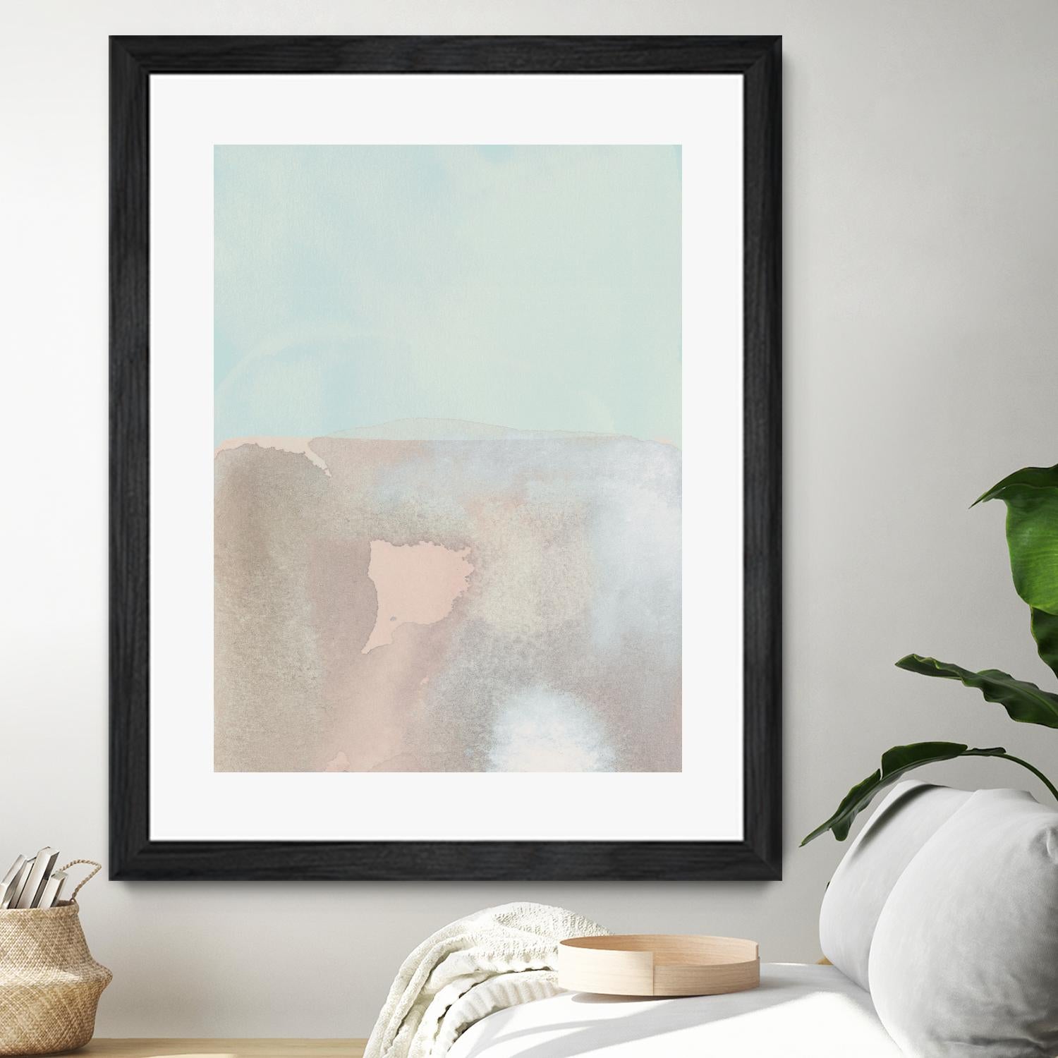 Tide Pools II by Grace Popp on GIANT ART - blue abstract