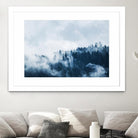 Foggy forest by Pexels on GIANT ART - white landscape