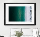 Shoreline by Pexels on GIANT ART - white sea scene
