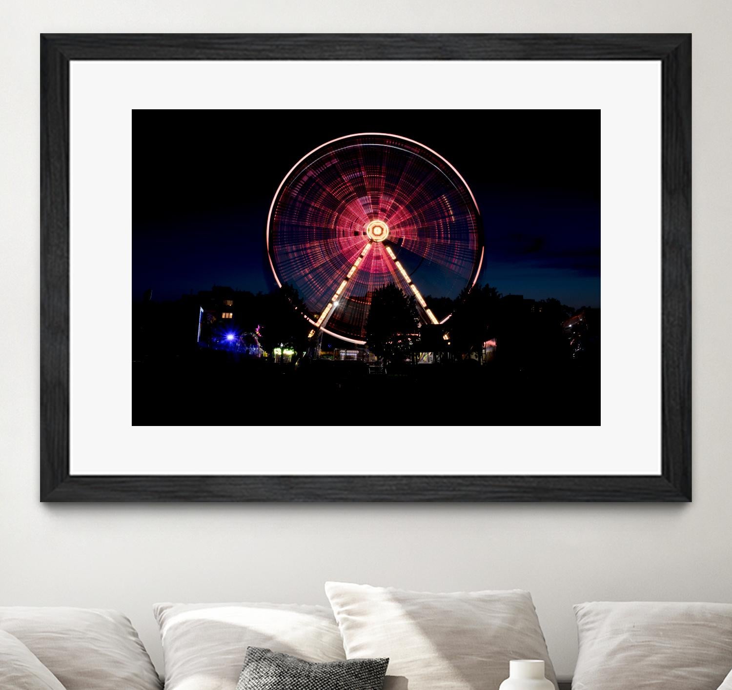 Big Wheel by Pexels on GIANT ART - black leisure