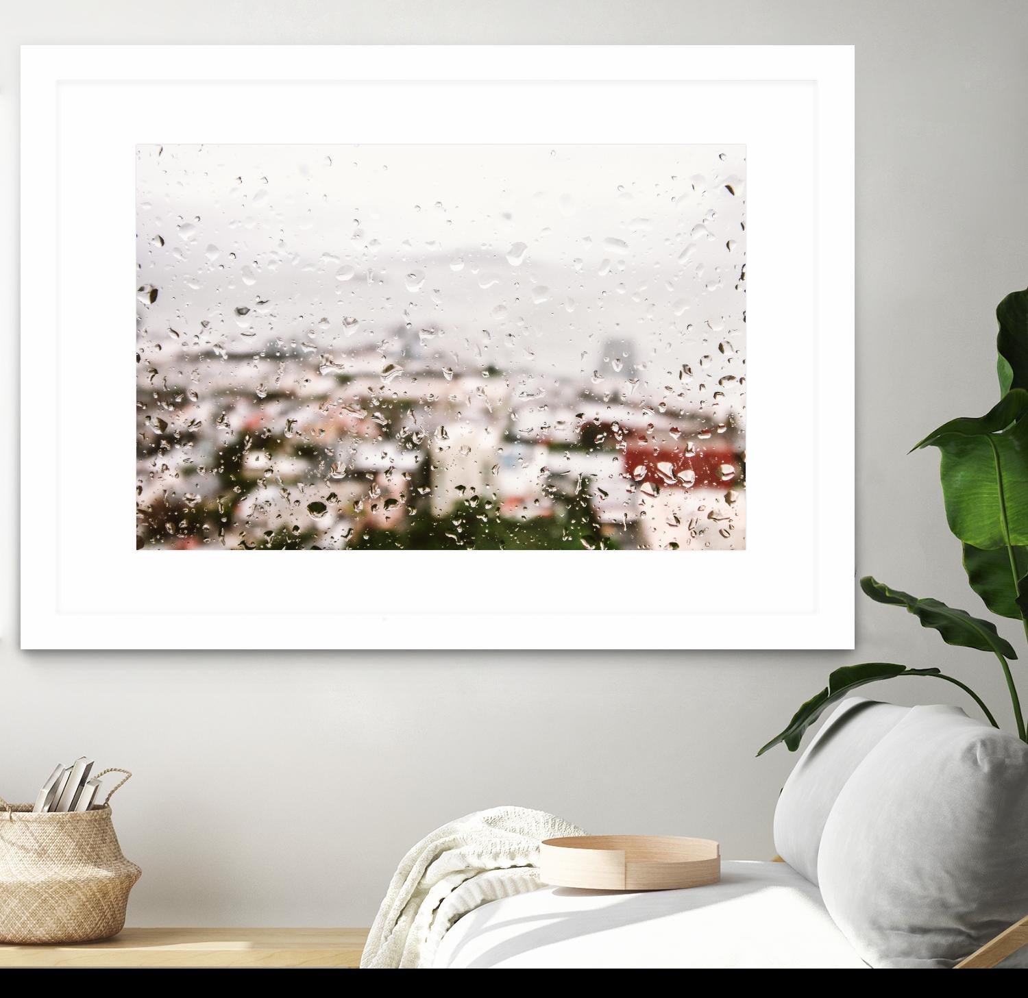Blurry view by Pexels on GIANT ART - red photo art