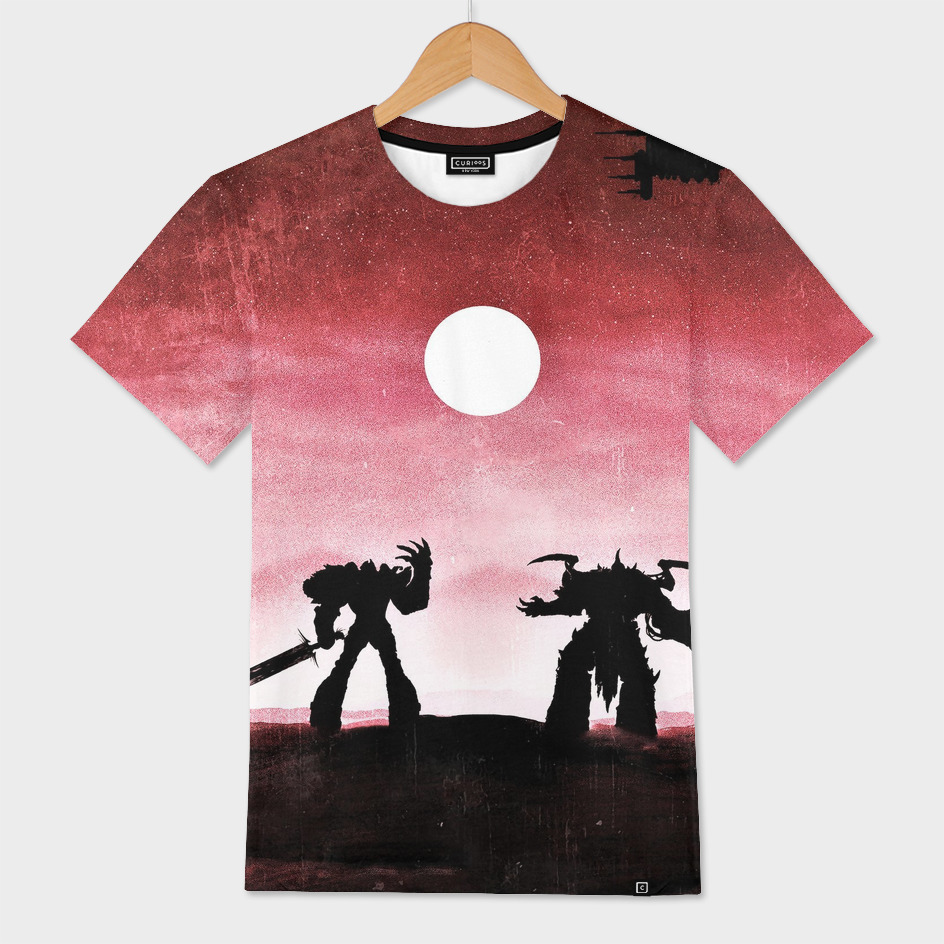 følelse Feasibility Forgænger Warhammer Vintage Poster» Men's All Over T-Shirt by SucculentBurger |  Curioos