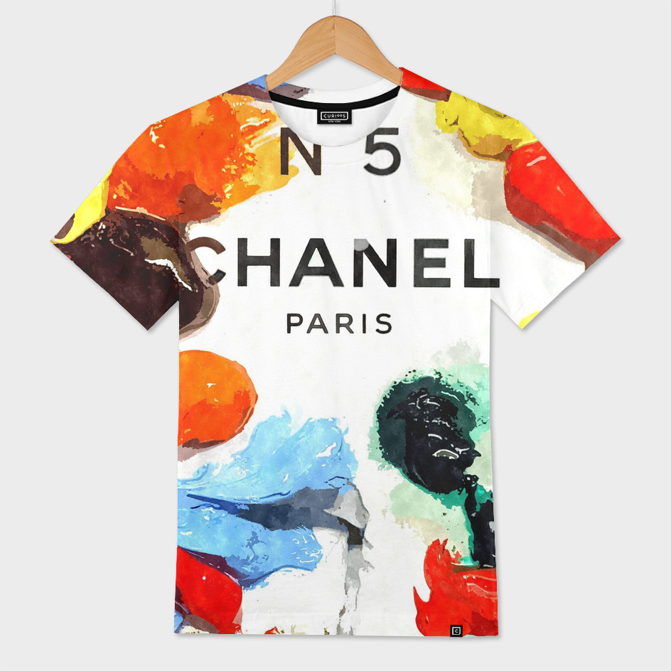 Chanel No. 19 Colored» Men's All Over T-Shirt by Daniel Janda