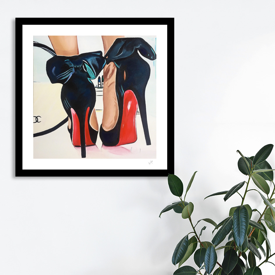 «Date Night High Heels» Art Print by Karim Aboud | Curioos