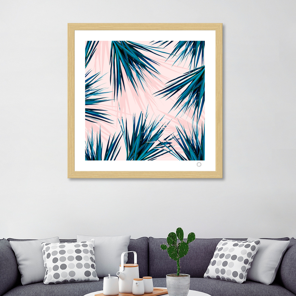 «Pointy Palm» Art Print by 83 Oranges | Curioos
