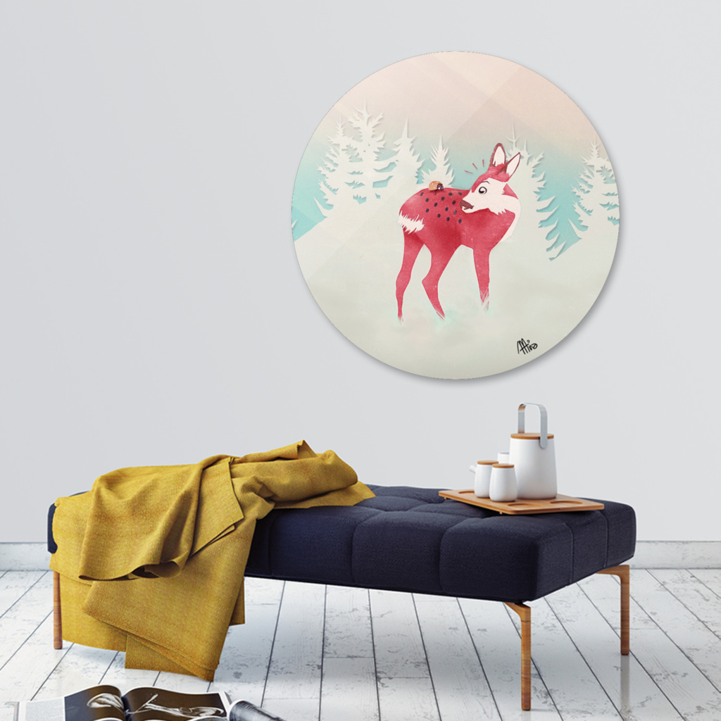 Oh Deer What The Bug Disk By Schwebewesen Curioos