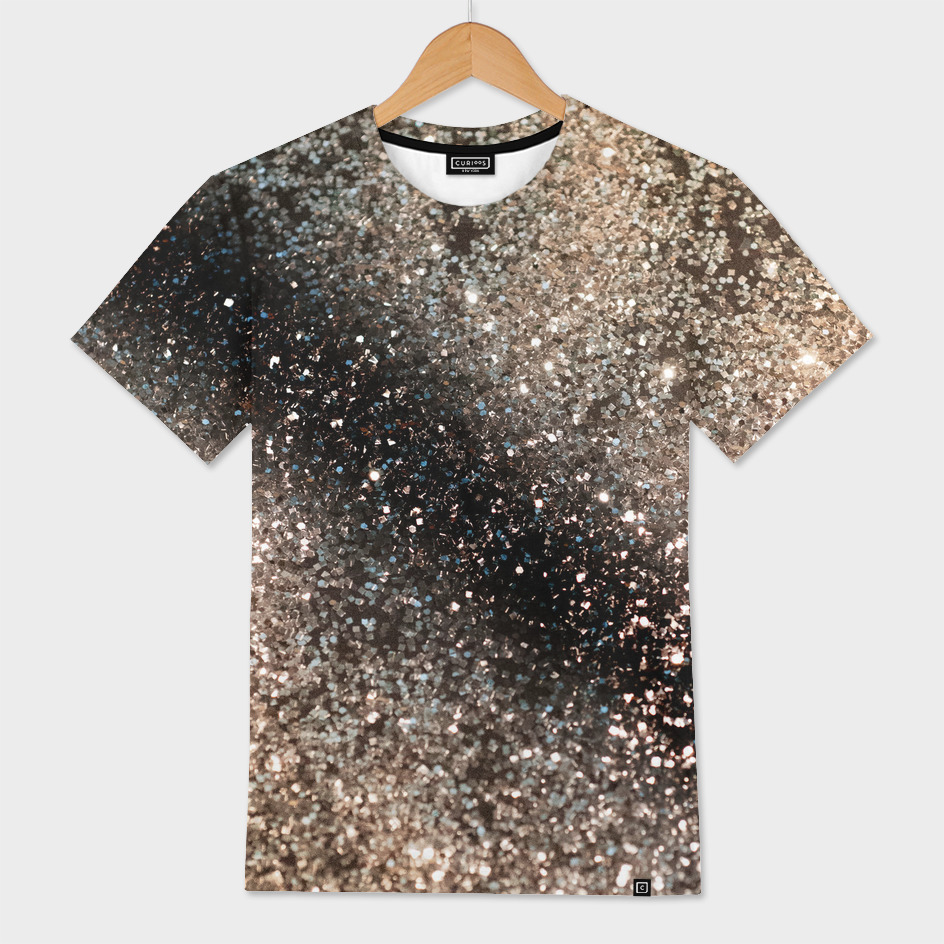 Sparkling BLACK Lady Glitter #3 #decor #art» All Over T-Shirt by Anita's & Bella's Art | Curioos