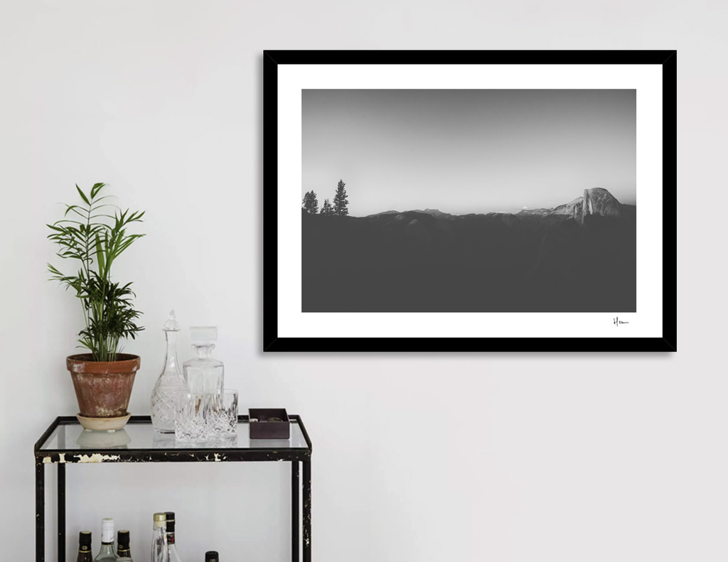 «Night at the Half Dome» Art Print by Hraun Photography | Curioos