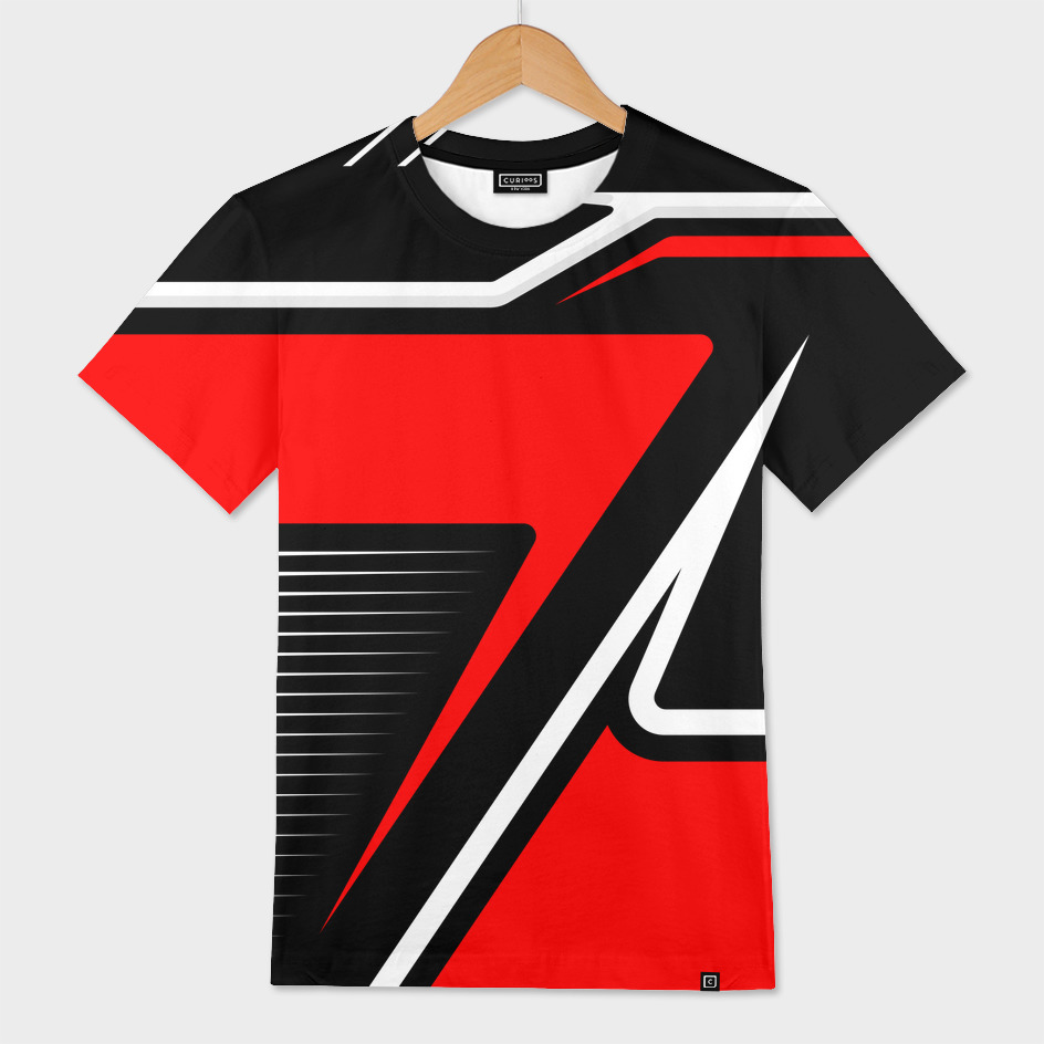 abstract racing design vector background» Men's All Over T-Shirt by  efrianto prayogie | Curioos