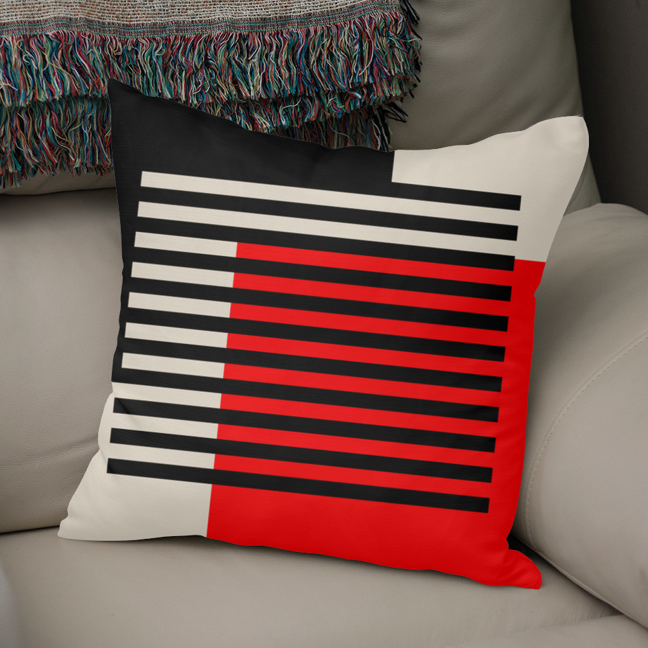 «abstract geometric» Throw Pillow by Nobelart | Curioos