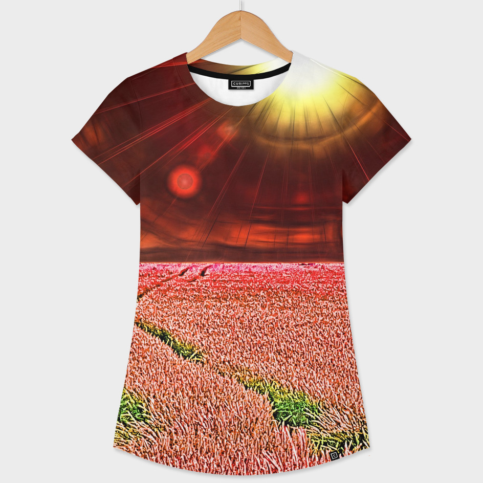 «Field Two» Women's All Over T-Shirt by Daniel Janda | Curioos