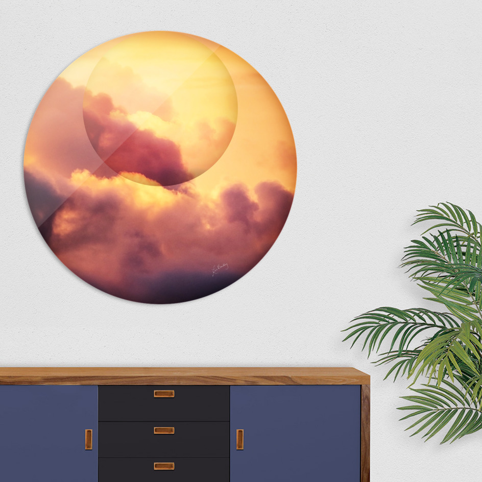 «Cloudscape» Disk by Lis Bailly | Curioos