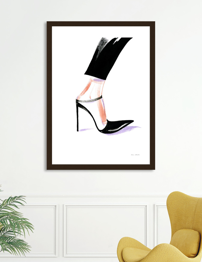 «High-heeled shoes» Art Print by Irina Ivanova | Curioos