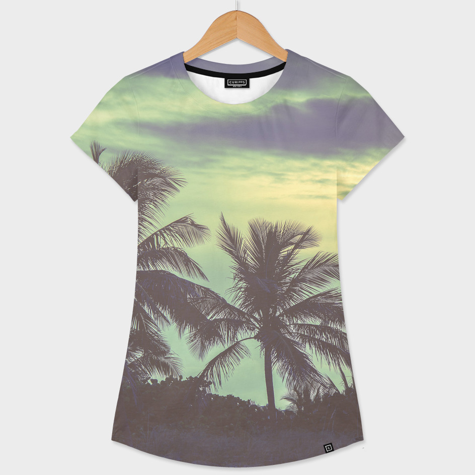 «Palm» Women's All Over T-Shirt by Kristin Hunt | Curioos