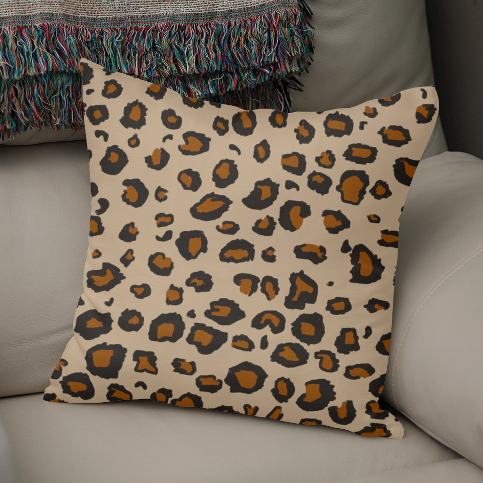 «Leopard» Throw Pillow by Christy Leigh | Curioos